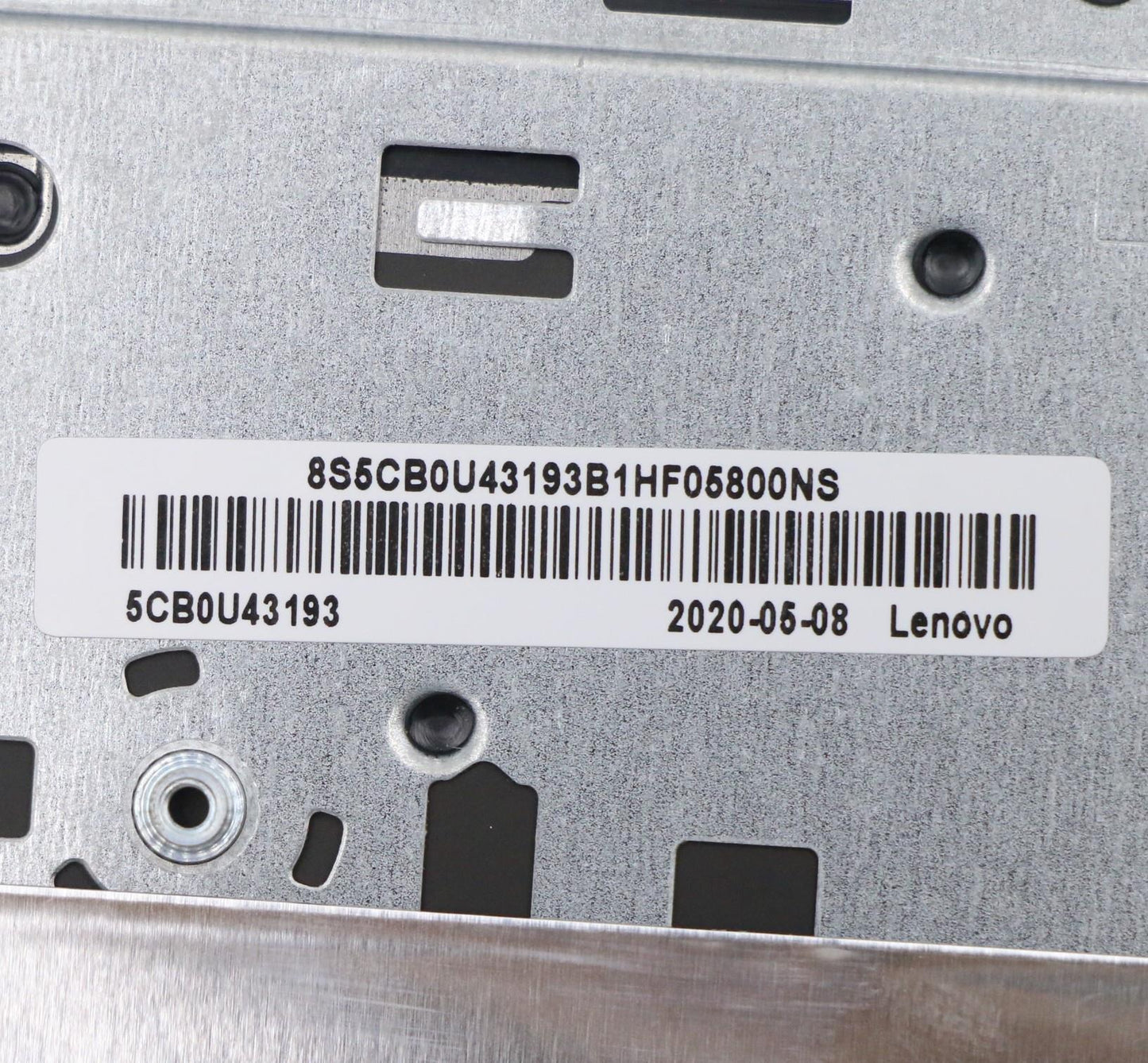 Lenovo Upper Caseasm_B Fp_Bl W/Kb Bl - 5CB0U43193
