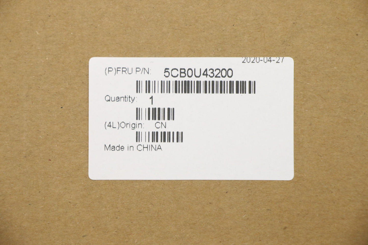Lenovo Upper Caseasm_B Fp_Bl W/Kb Bl - 5CB0U43200