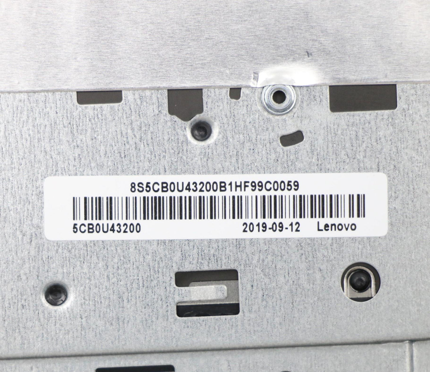 Lenovo Upper Caseasm_B Fp_Bl W/Kb Bl - 5CB0U43200