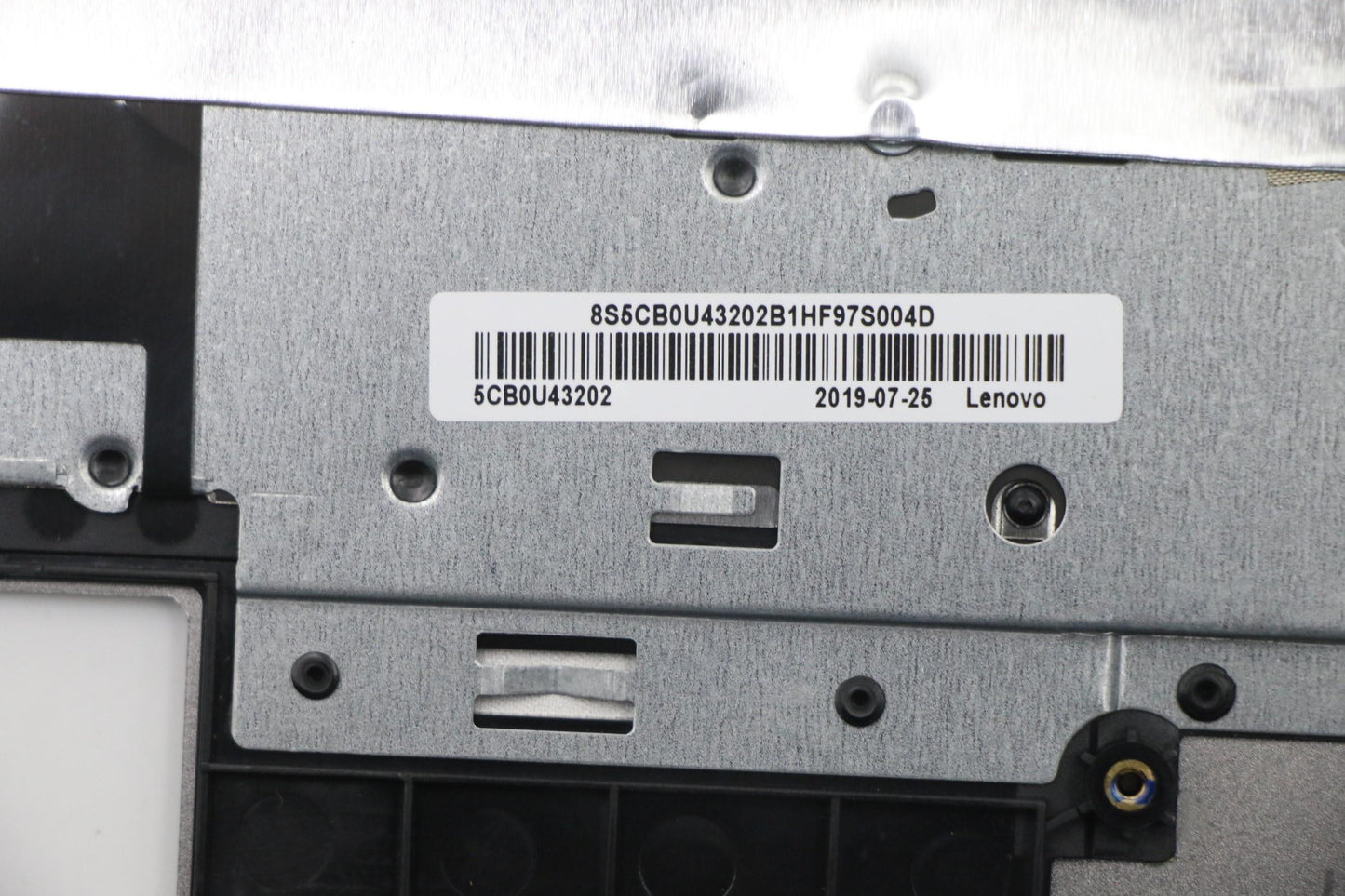 Lenovo Upper Caseasm_B Fp_Bl W/Kb Bl - 5CB0U43202