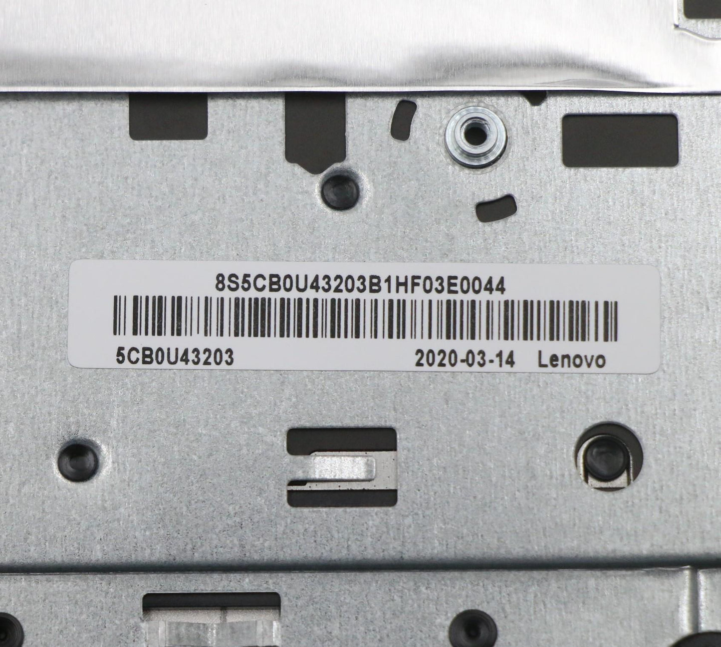 Lenovo Upper Case Asm_B Fp_Bl W/Bl Ti - 5CB0U43203