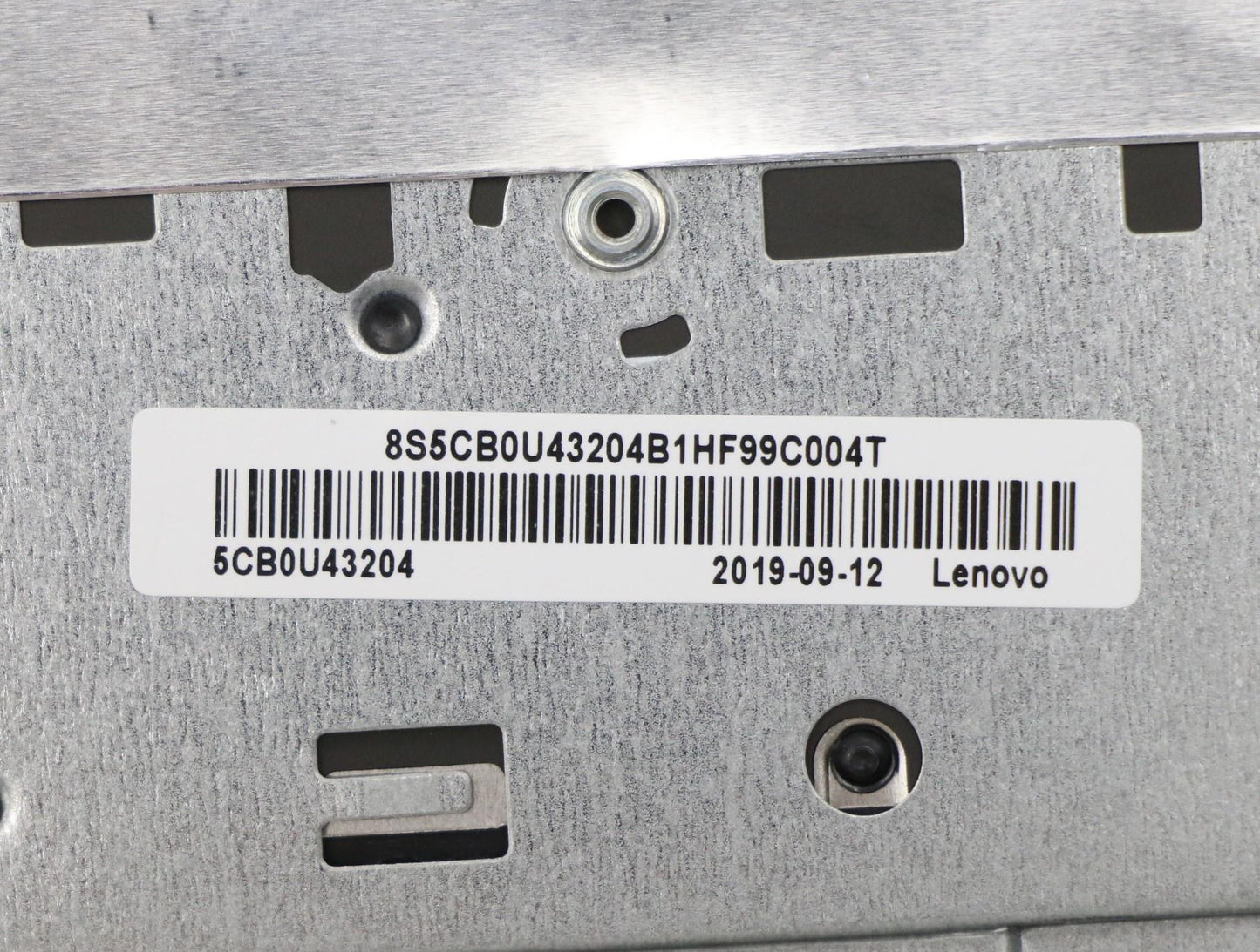 Lenovo Upper Caseasm_B Fp_Bl W/Kb Bl - 5CB0U43204
