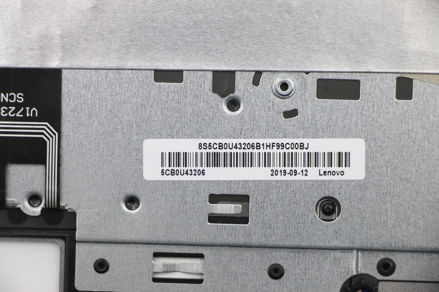 Lenovo Upper Caseasmb Fp_Blw/Bl Us In - 5CB0U43206