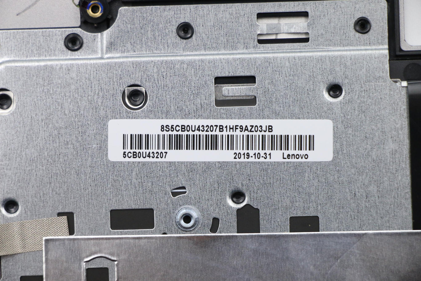 Lenovo Upper Caseasm_B Fp_Bl W/Kb Bl - 5CB0U43207
