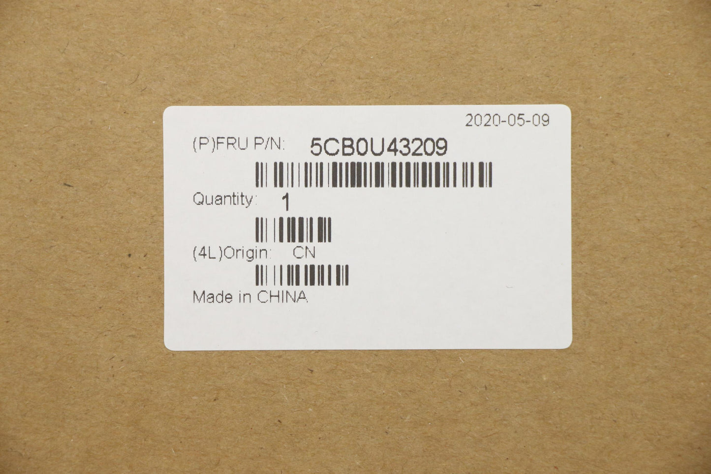 Lenovo Upper Caseasm_B Fp_Bl W/Kb Bl - 5CB0U43209