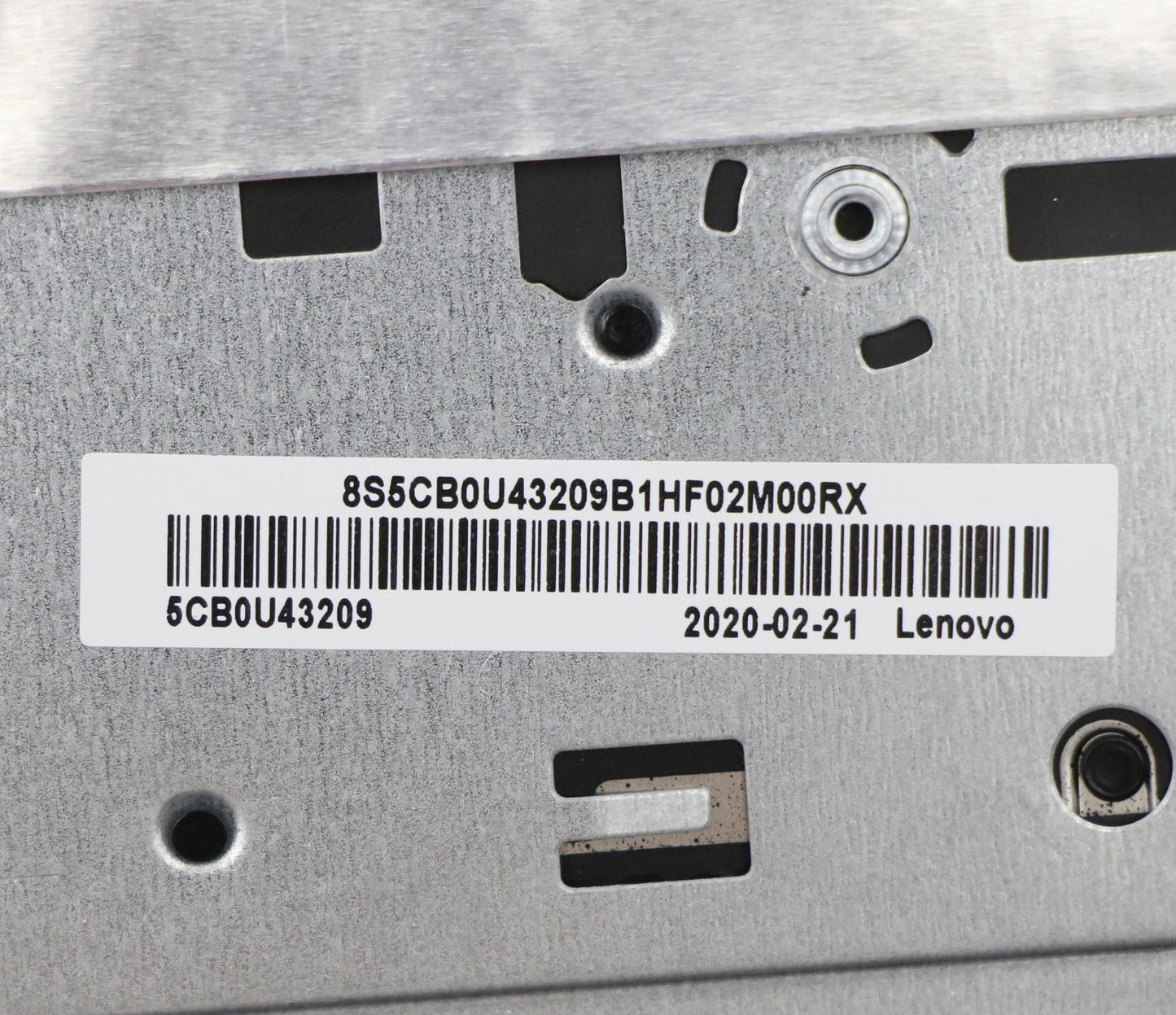 Lenovo Upper Caseasm_B Fp_Bl W/Kb Bl - 5CB0U43209