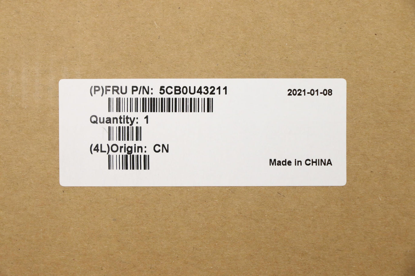 Lenovo Upper Caseasm_B Fp_Bl W/Kb Bl - 5CB0U43211