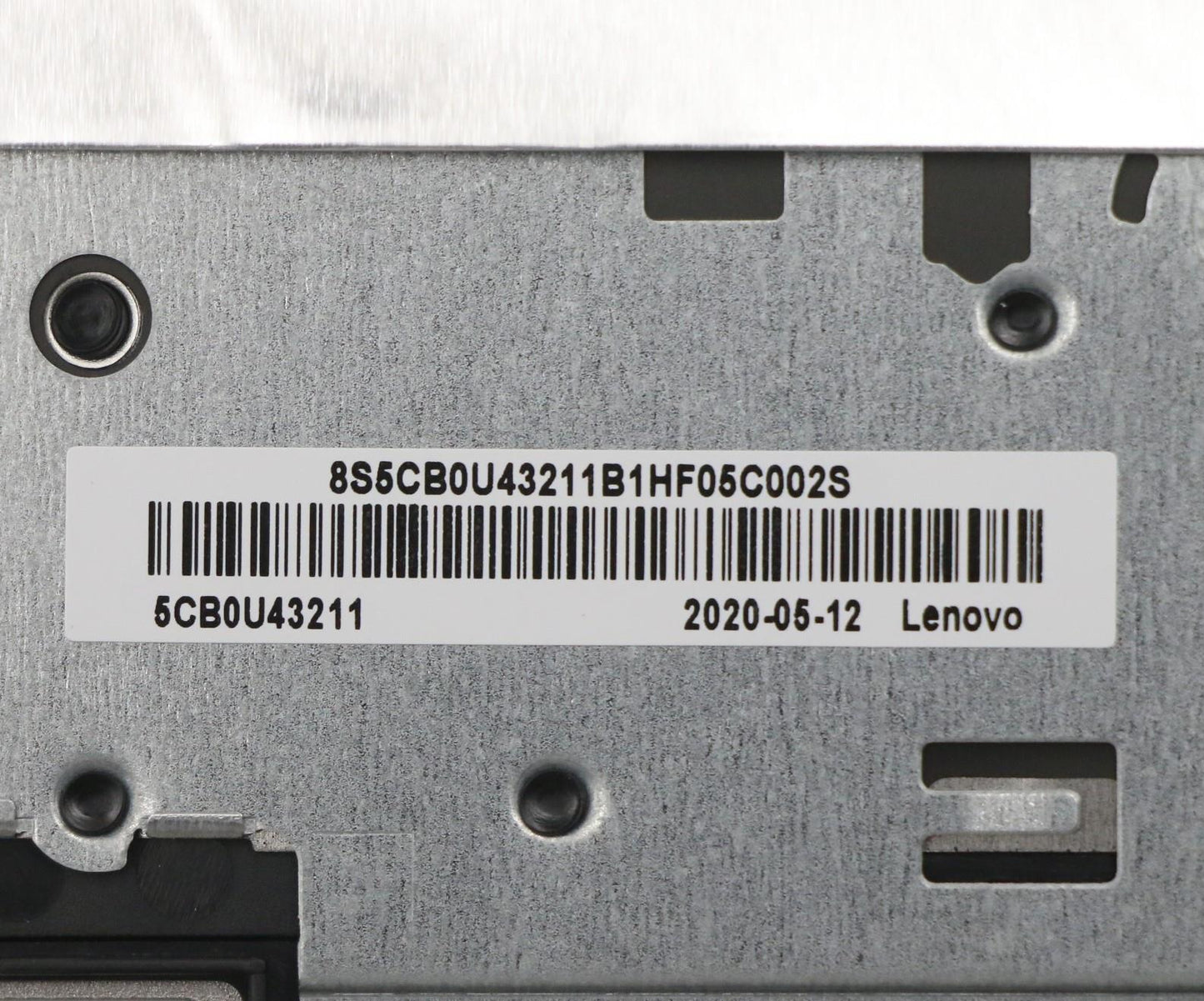 Lenovo Upper Caseasm_B Fp_Bl W/Kb Bl - 5CB0U43211