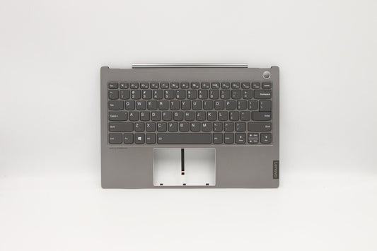 Lenovo C-Cover with Keyboard, USA English, Mineral Grey, Backlight - 5CB0U43214