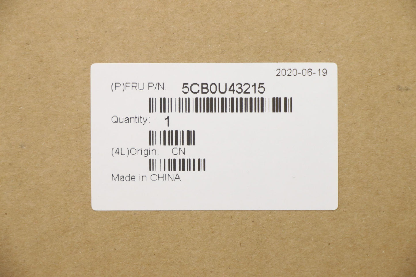 Lenovo Upper Caseasm_B Fp_Bl W/Kbbl U - 5CB0U43215