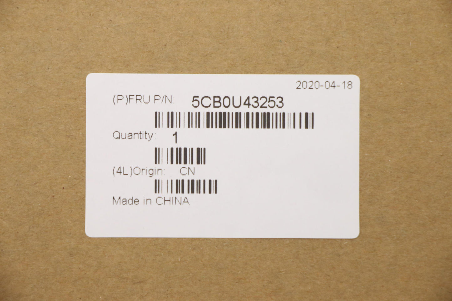 Lenovo Upper Case Asm_B Fp_Nbl W/Kb I - 5CB0U43253
