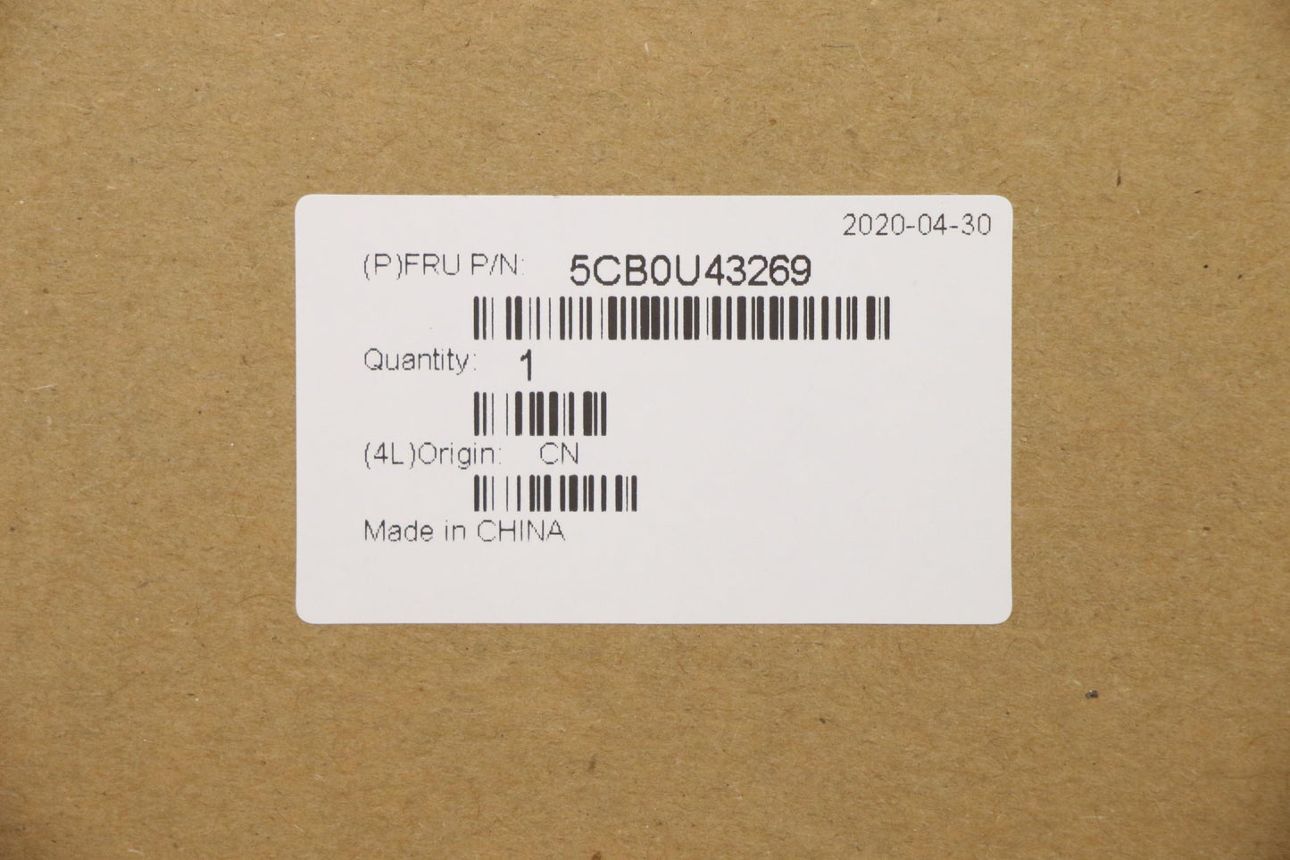 Lenovo Upper Case Asm_B Fp_Nbl W/Kb U - 5CB0U43269