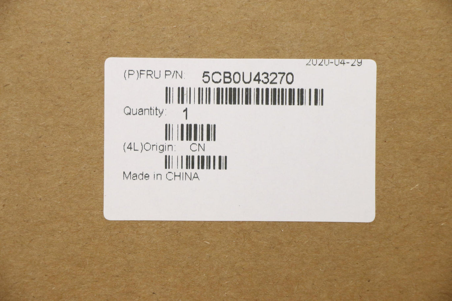 Lenovo Upper Caseasmb Fp_Nbl Kb Us In - 5CB0U43270