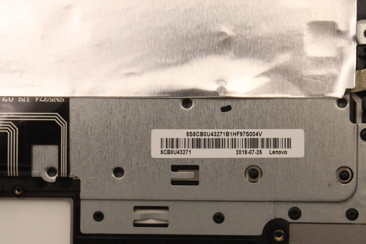 Lenovo Upper Case Asm_B Fp_Nbl W/Kb U - 5CB0U43271