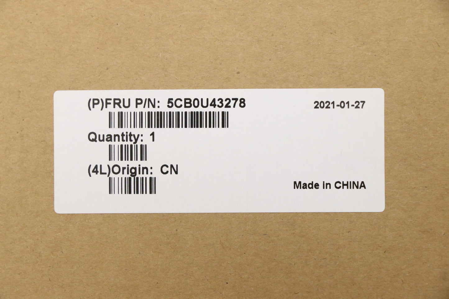 Lenovo Upper Case Asm_B Fp_Nbl W/Kb U - 5CB0U43278