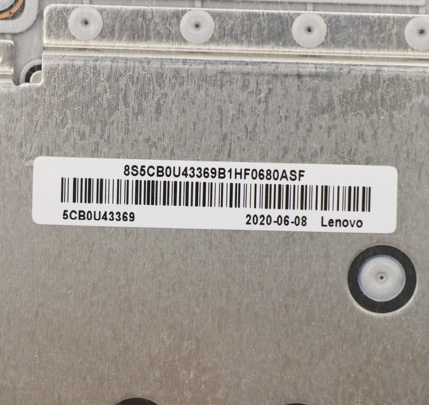 Lenovo 5CB0U43369 Uppercaseasm B Us_Nfp_Pg W/Us