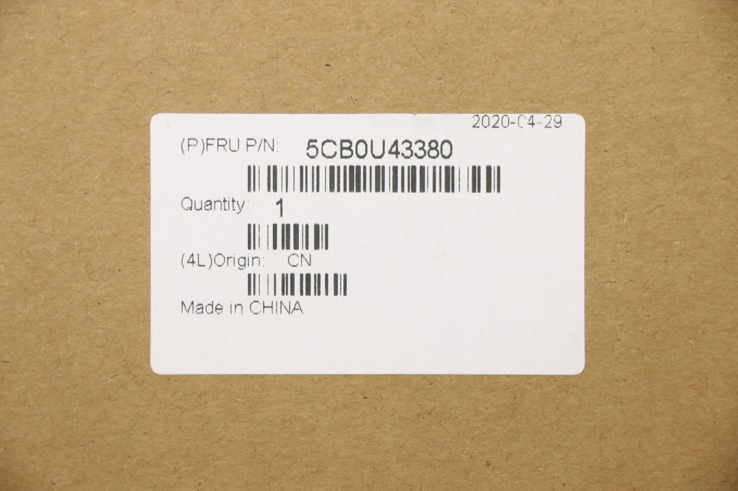 Lenovo Uppercaseasm B Uk_Nfp_Pg W/Nd - 5CB0U43380