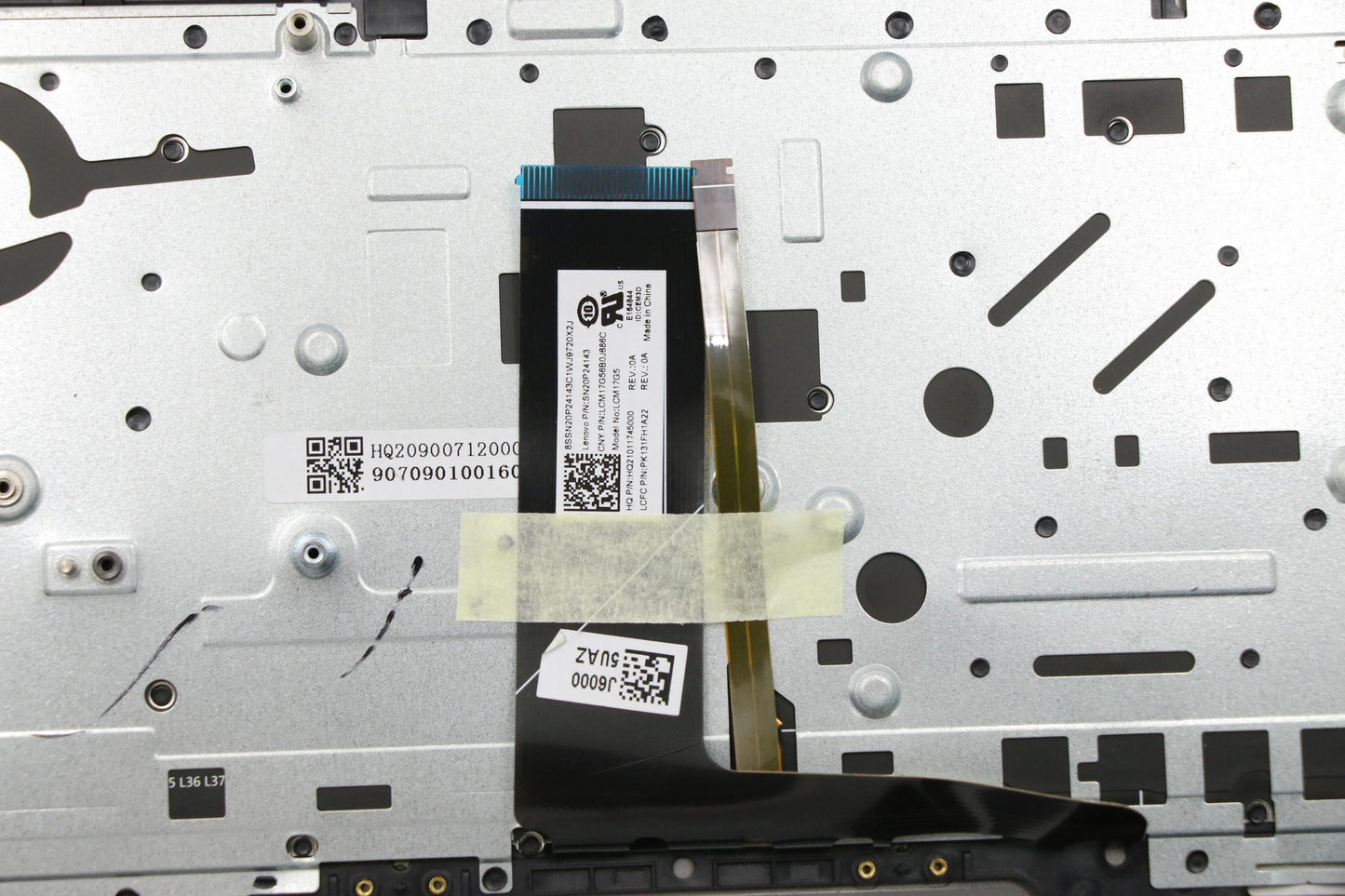 Lenovo C Cover Mgr Al W Kb Bel - 5CB0U43610