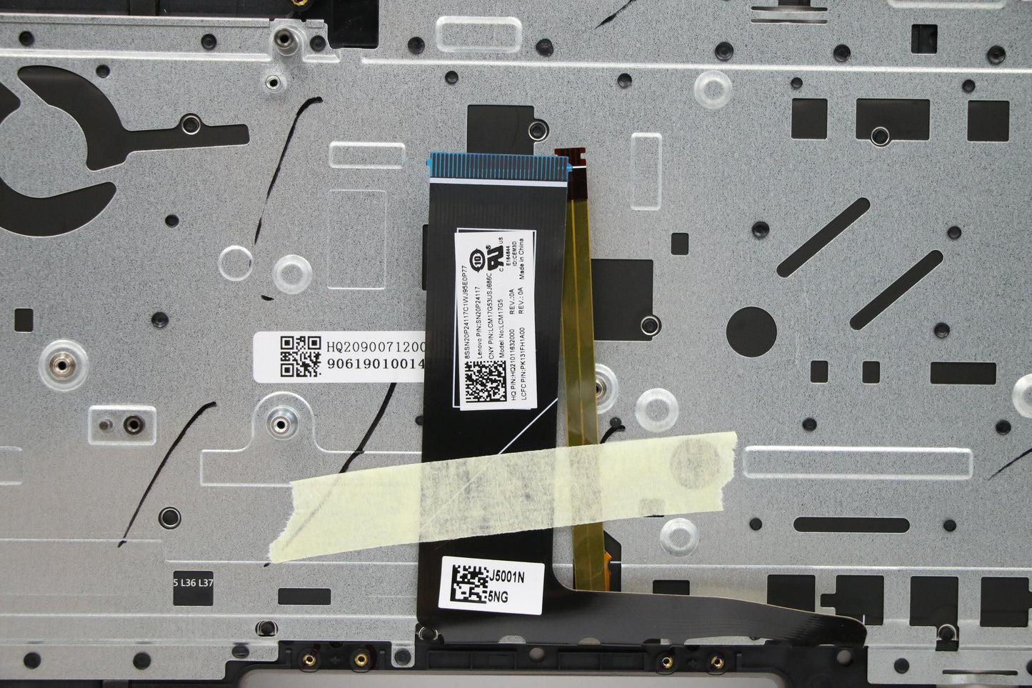 Lenovo C Cover Mgr Al W Kb Eng - 5CB0U43614