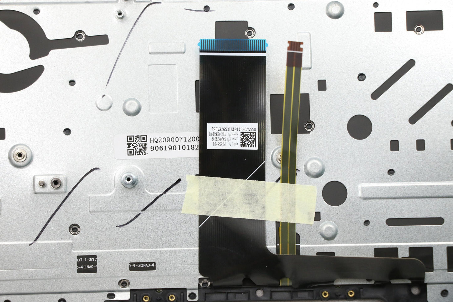 Lenovo C Cover Mgr Al W Kb Euro Eng - 5CB0U43615