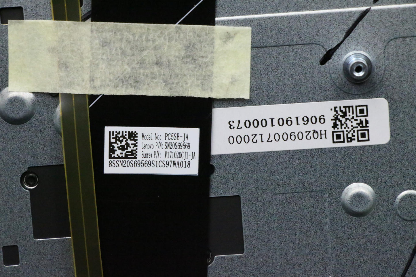 Lenovo C Cover Mgr Al W Kb Jpn - 5CB0U43626