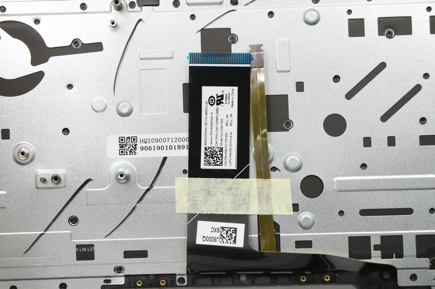 Lenovo C Cover Mgr Al W Kb Por - 5CB0U43630