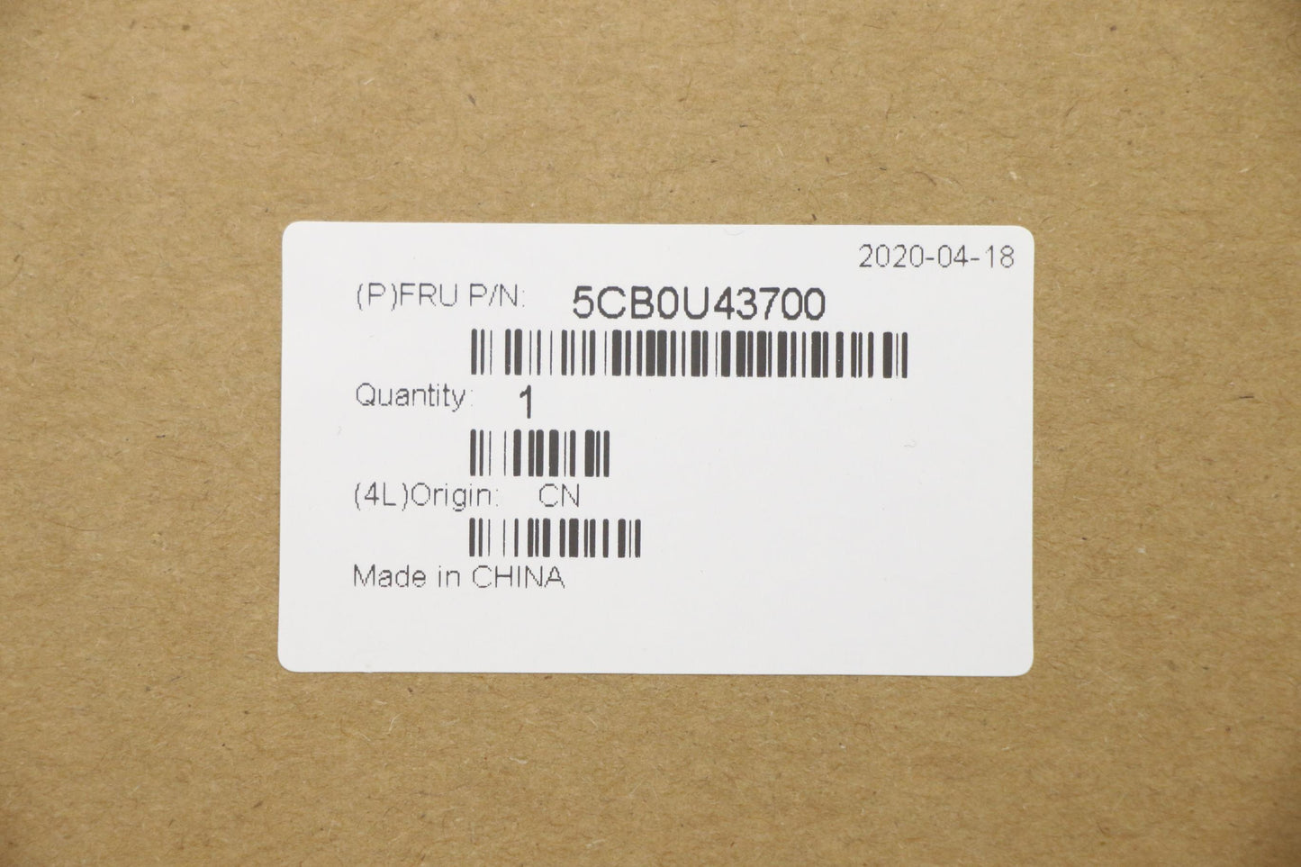 Lenovo Up Assy Uk W Bl Kb Uk - 5CB0U43700