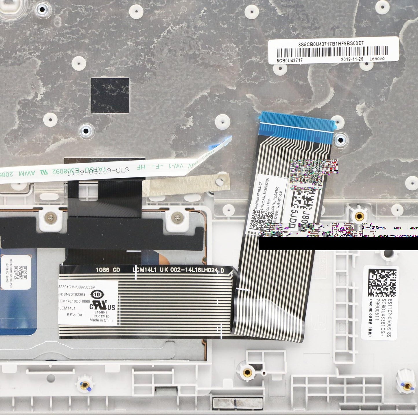 Lenovo Uppercaseasm B Uk Nfp Pg W Gr - 5CB0U43717