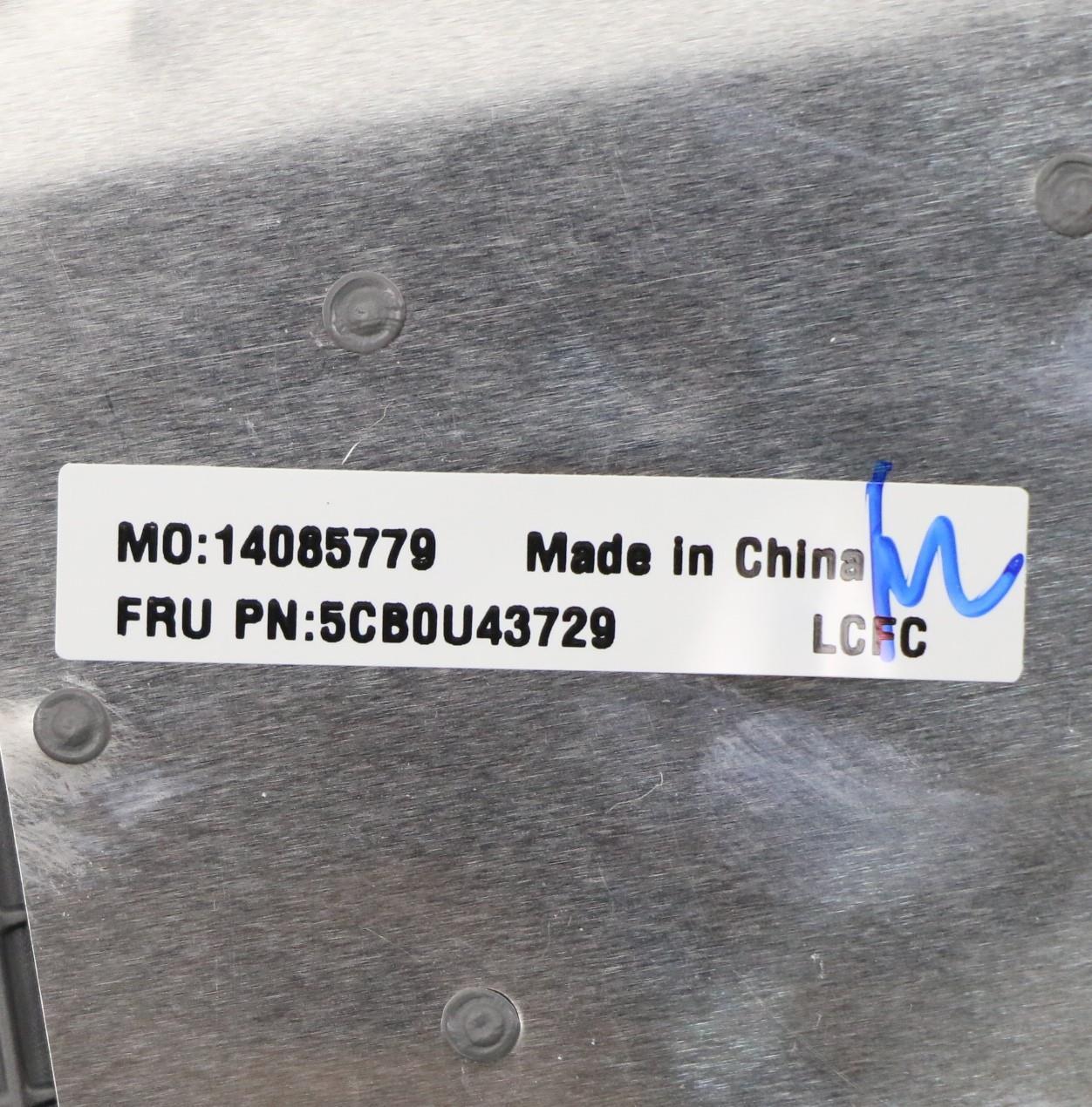 Lenovo Log Up Assy Imr Grey Dis Ja - 5CB0U43729