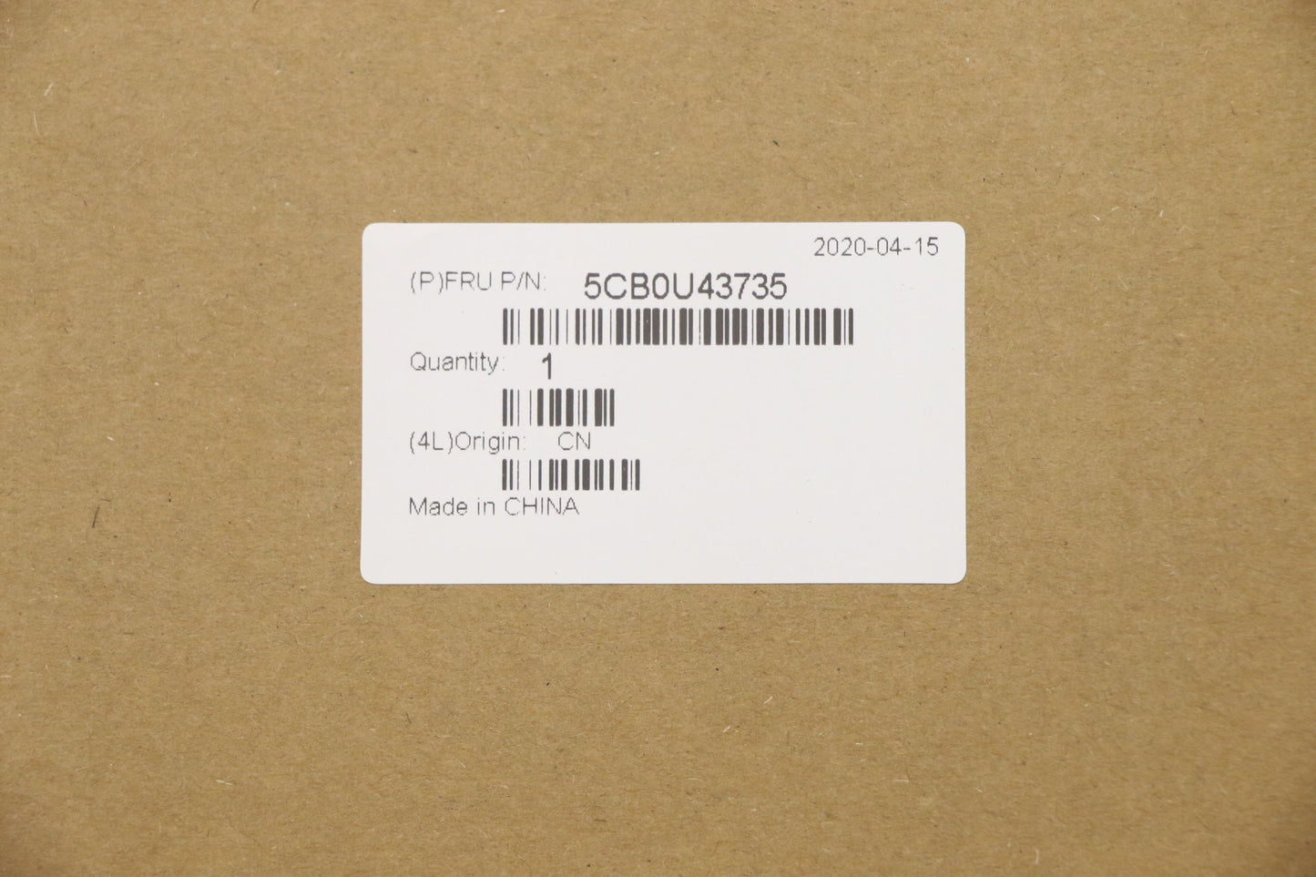 Lenovo D Cover Sub Assy 1150 - 5CB0U43735