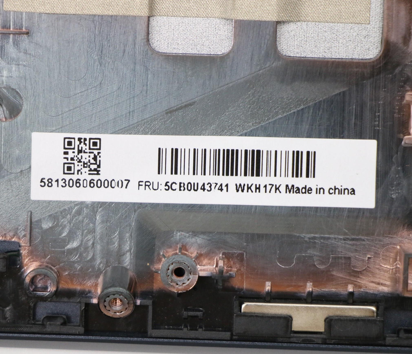 Lenovo Up Assy W Bl Kb Heb - 5CB0U43741