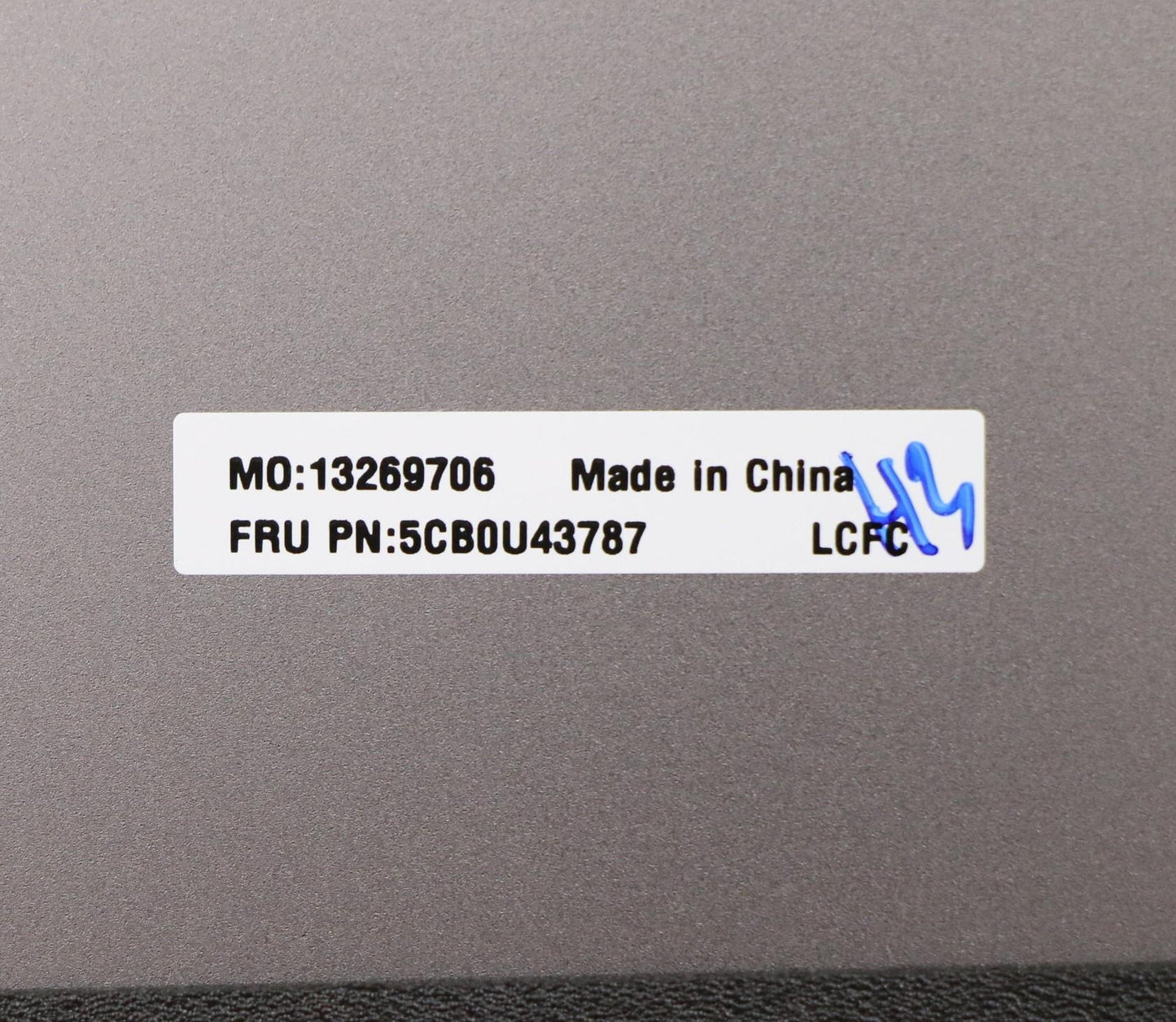 Lenovo Lcd Cover 32 Iron Grey - 5CB0U43787