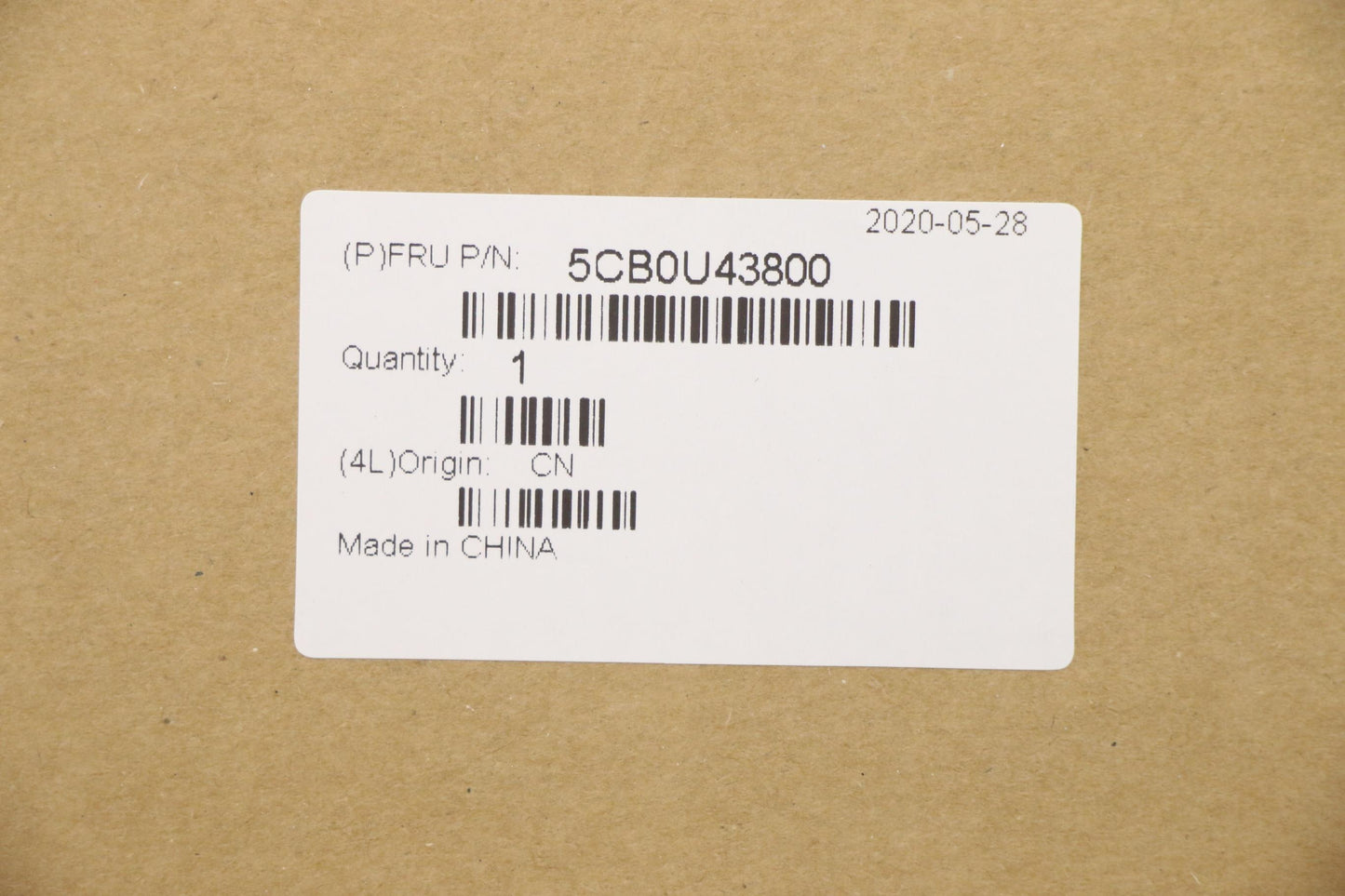 Lenovo Log Up Assy Up Fpr Iron Grey-G - 5CB0U43800