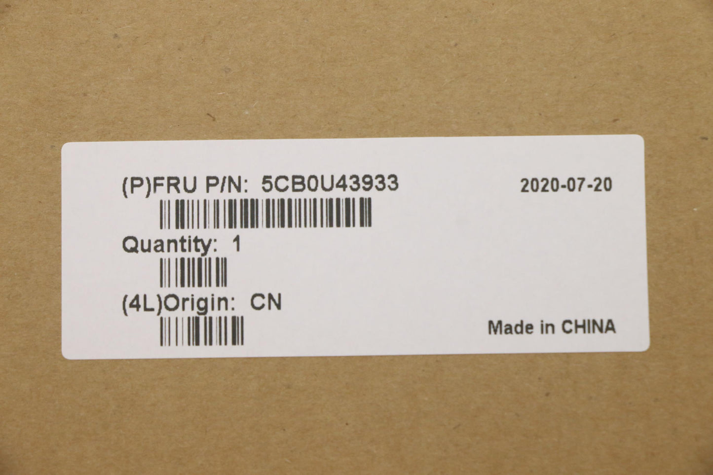 Lenovo Log Up Assy Fpr Iron Grey-Ko - 5CB0U43933