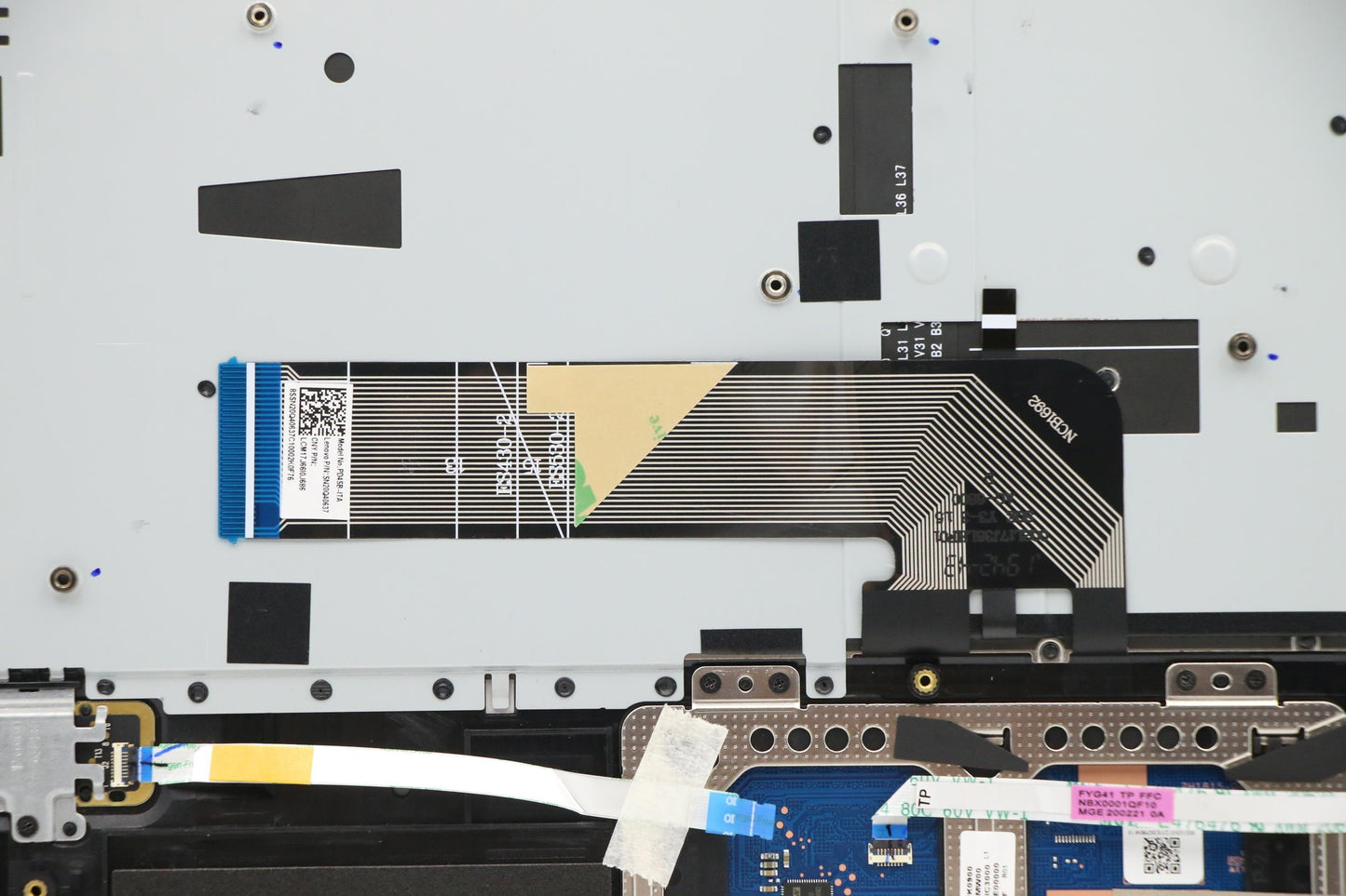 Lenovo Log Up Assy Fpr Iron Grey-It - 5CB0U43934