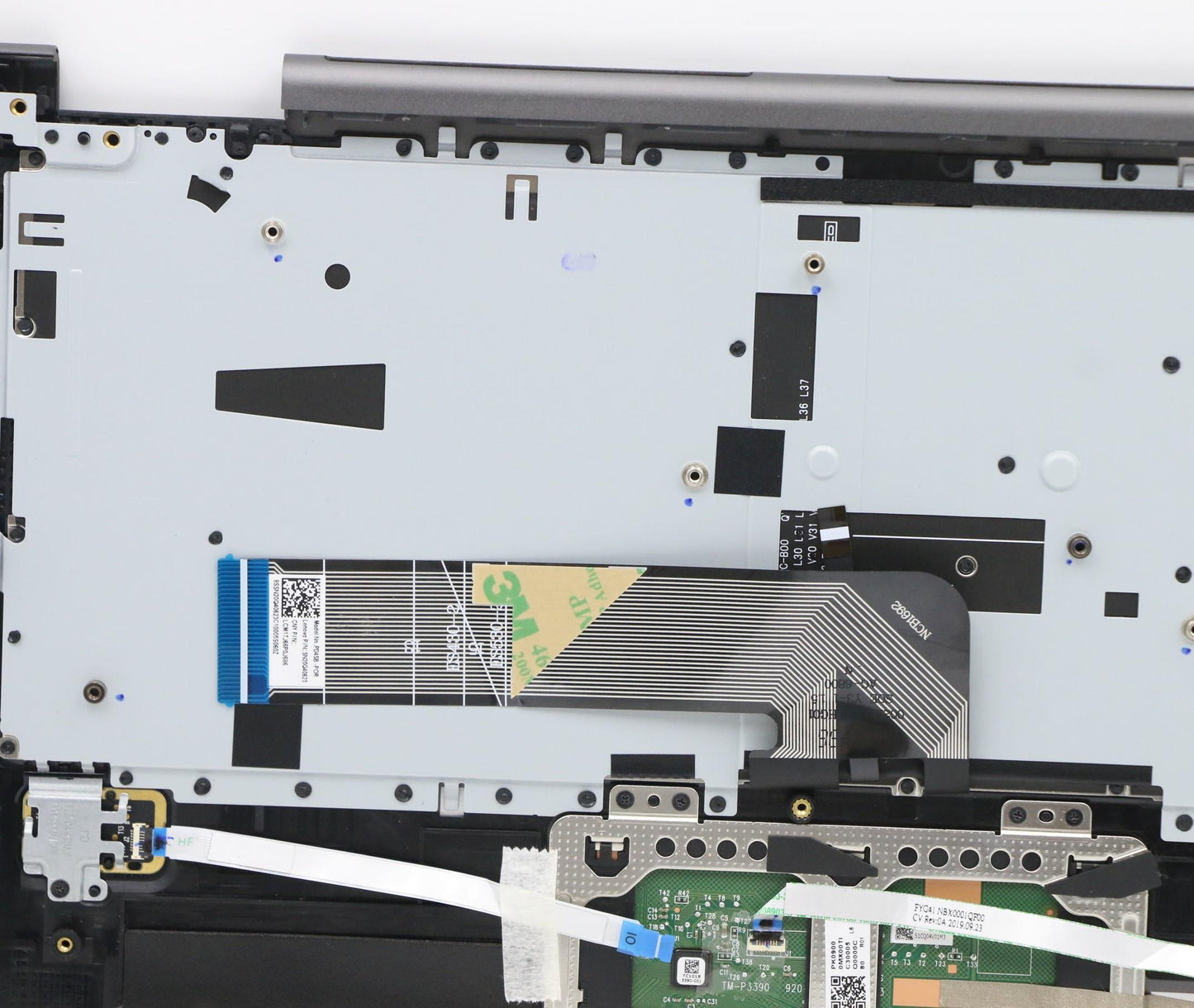 Lenovo Log Up Assy Fpr Iron Grey-Po - 5CB0U43942