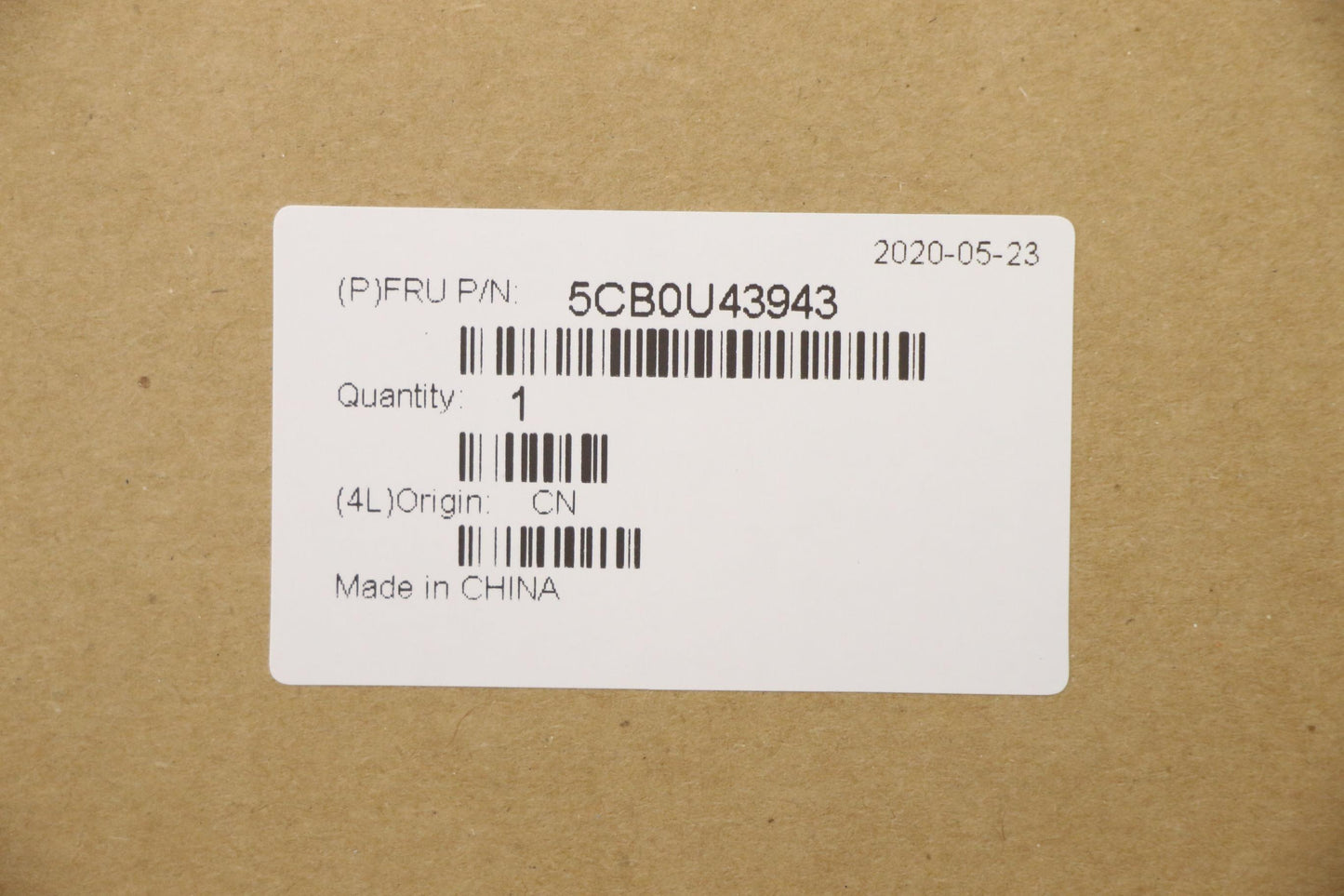 Lenovo Log Up Assy Fpr Iron Grey-Ru - 5CB0U43943