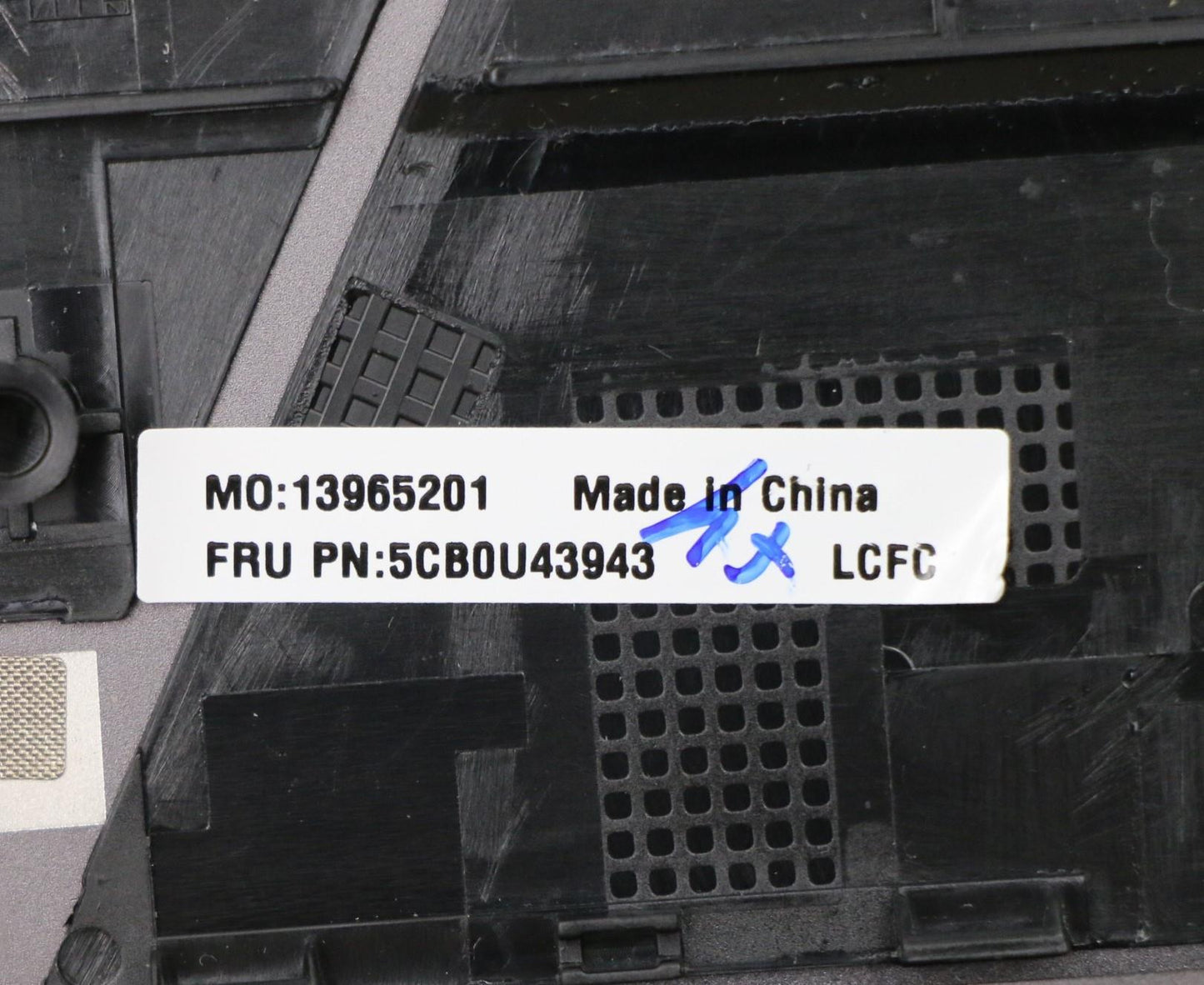 Lenovo Log Up Assy Fpr Iron Grey-Ru - 5CB0U43943