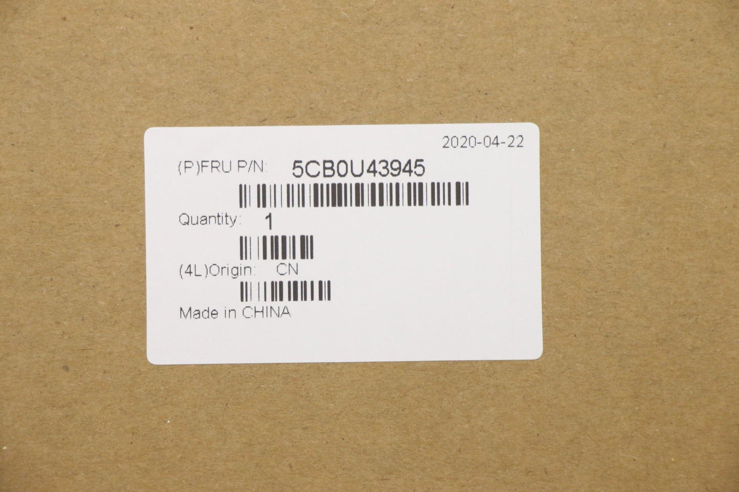 Lenovo Log Up Assy Fpr Iron Grey-Sp - 5CB0U43945