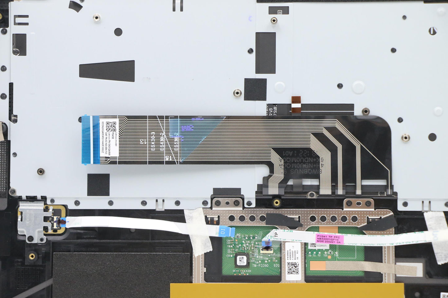 Lenovo Log Up Assy Fpr Iron Grey-Ti - 5CB0U43948