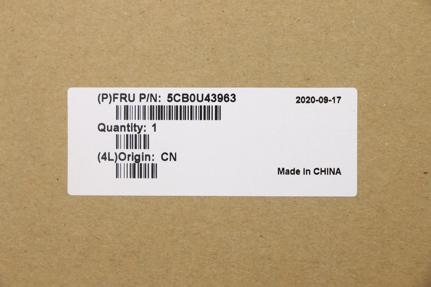 Lenovo Log Up Assy Fpr Mica-La - 5CB0U43963