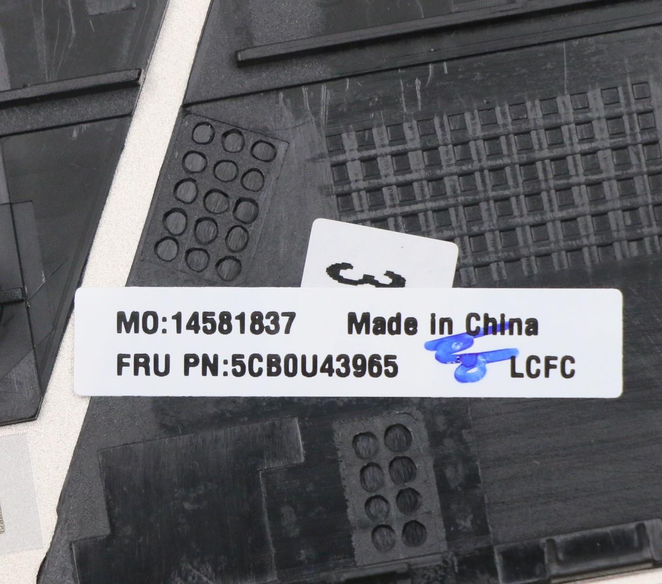 Lenovo Log Up Assy Fpr Mica-It - 5CB0U43965