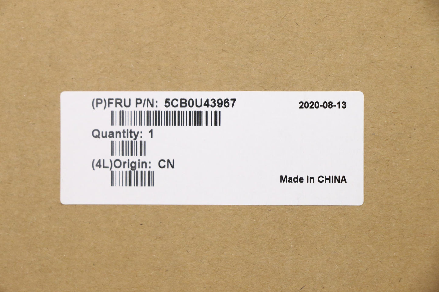 Lenovo Log Up Assy Fpr Mica-Hg - 5CB0U43967