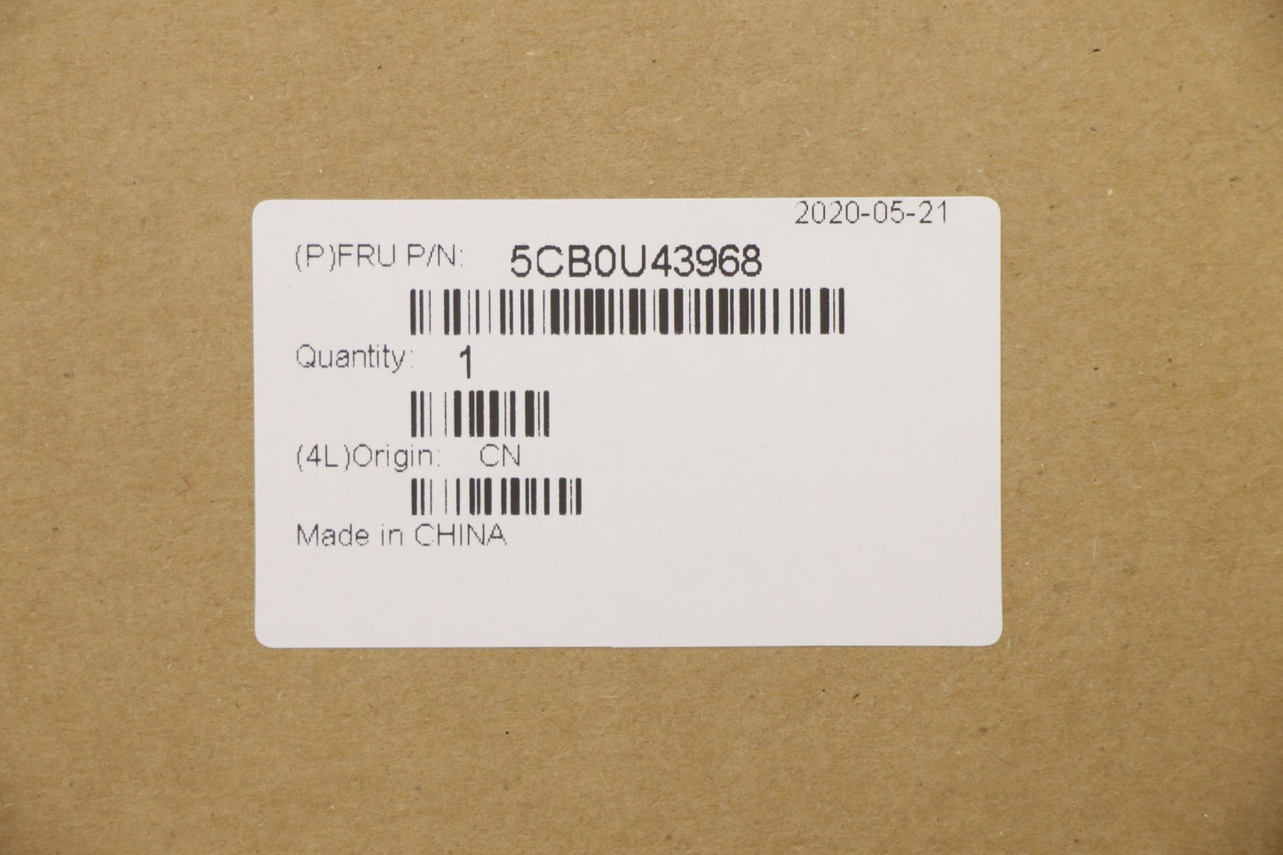 Lenovo Log Up Assy Fpr Mica-Hb - 5CB0U43968