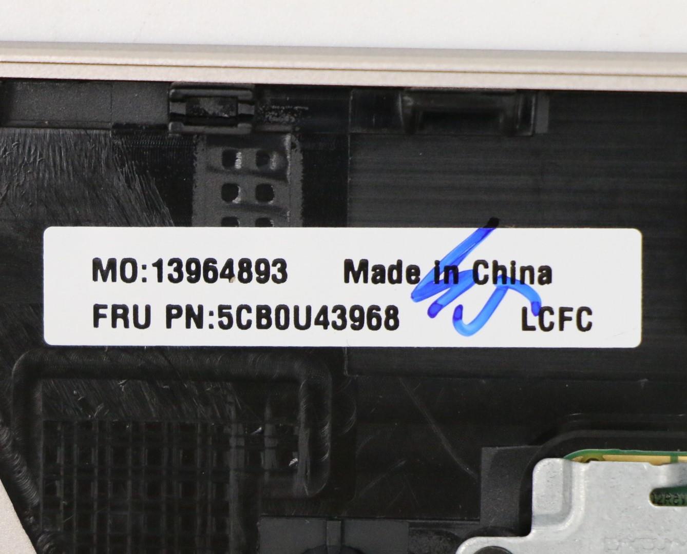 Lenovo Log Up Assy Fpr Mica-Hb - 5CB0U43968