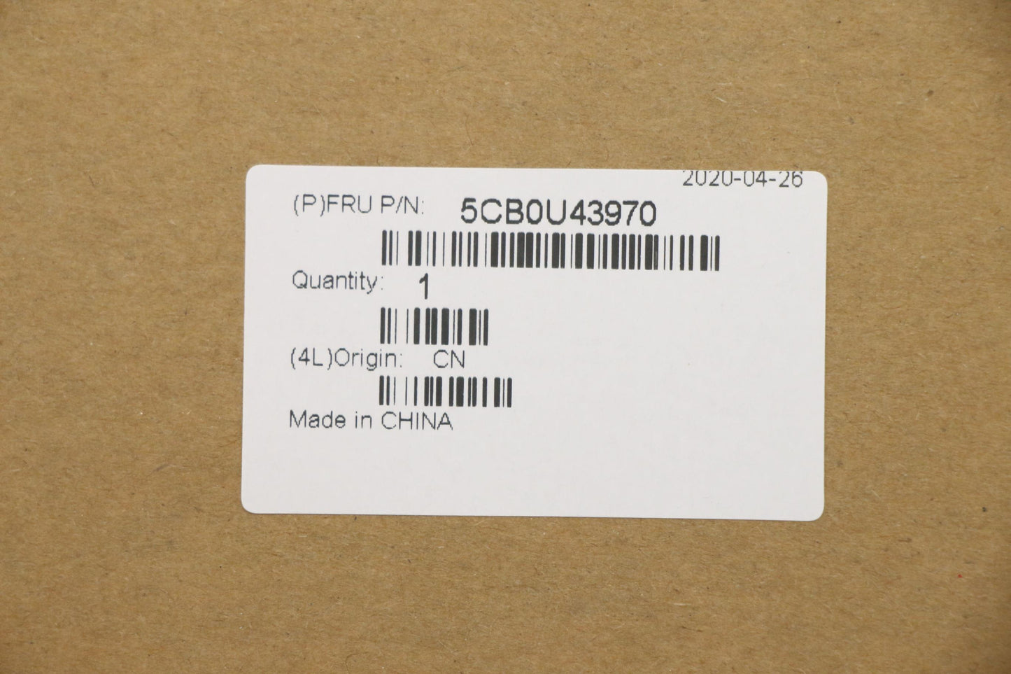 Lenovo Log Up Assy Fpr Mica-Gr - 5CB0U43970