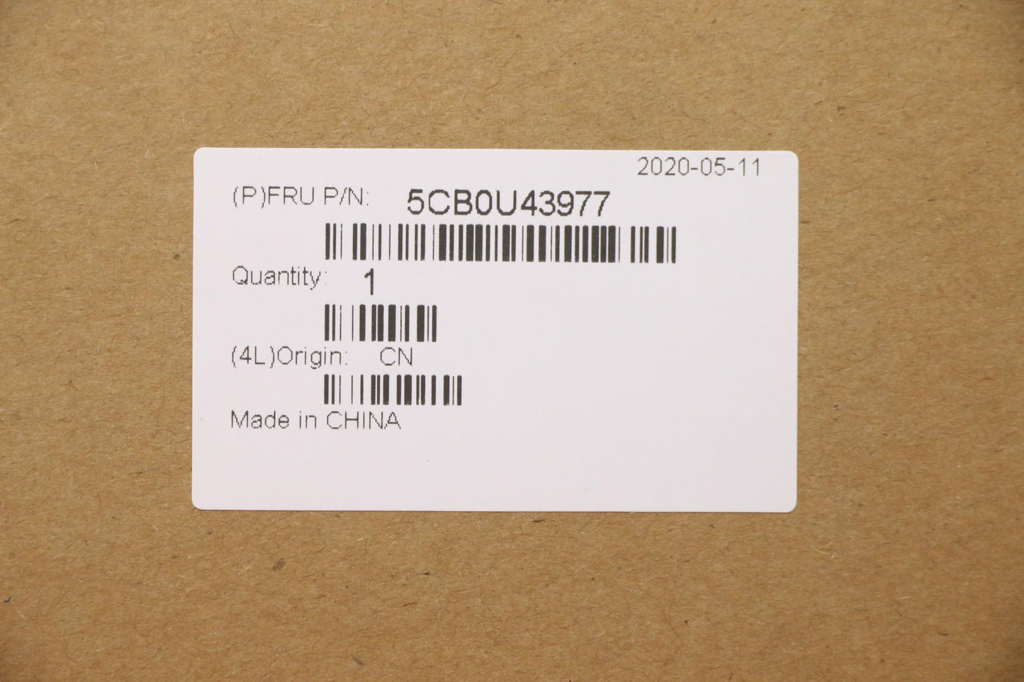 Lenovo Log Up Assy Fpr Mica-Sw - 5CB0U43977