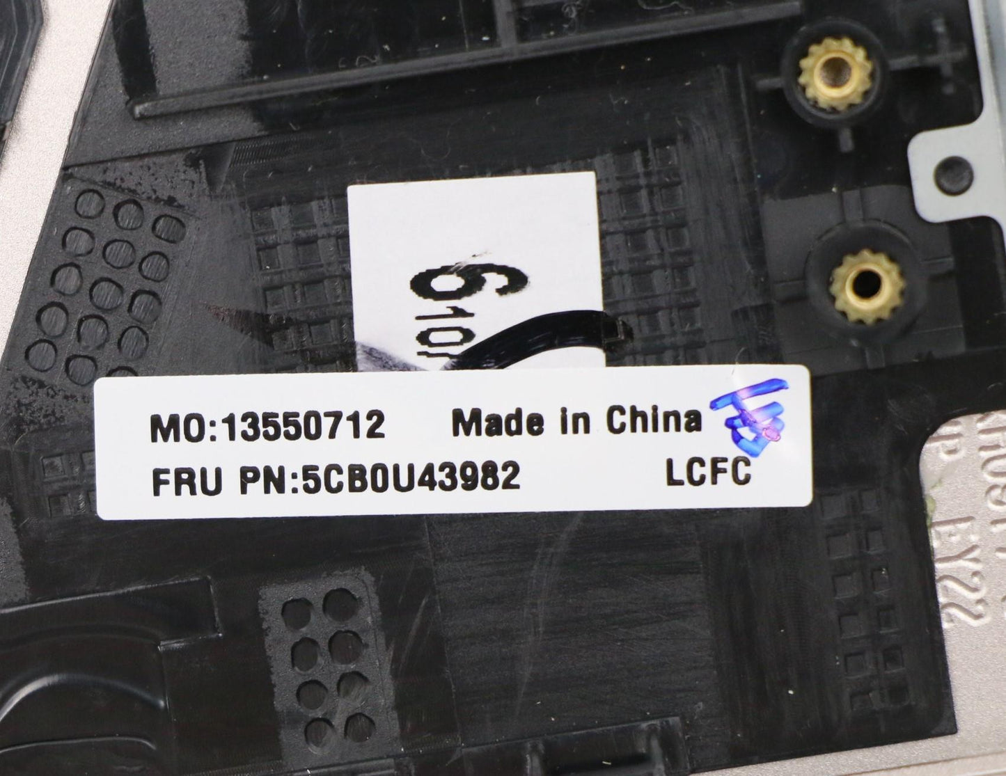 Lenovo Log Up Assy Fpr Mica-Inte - 5CB0U43982