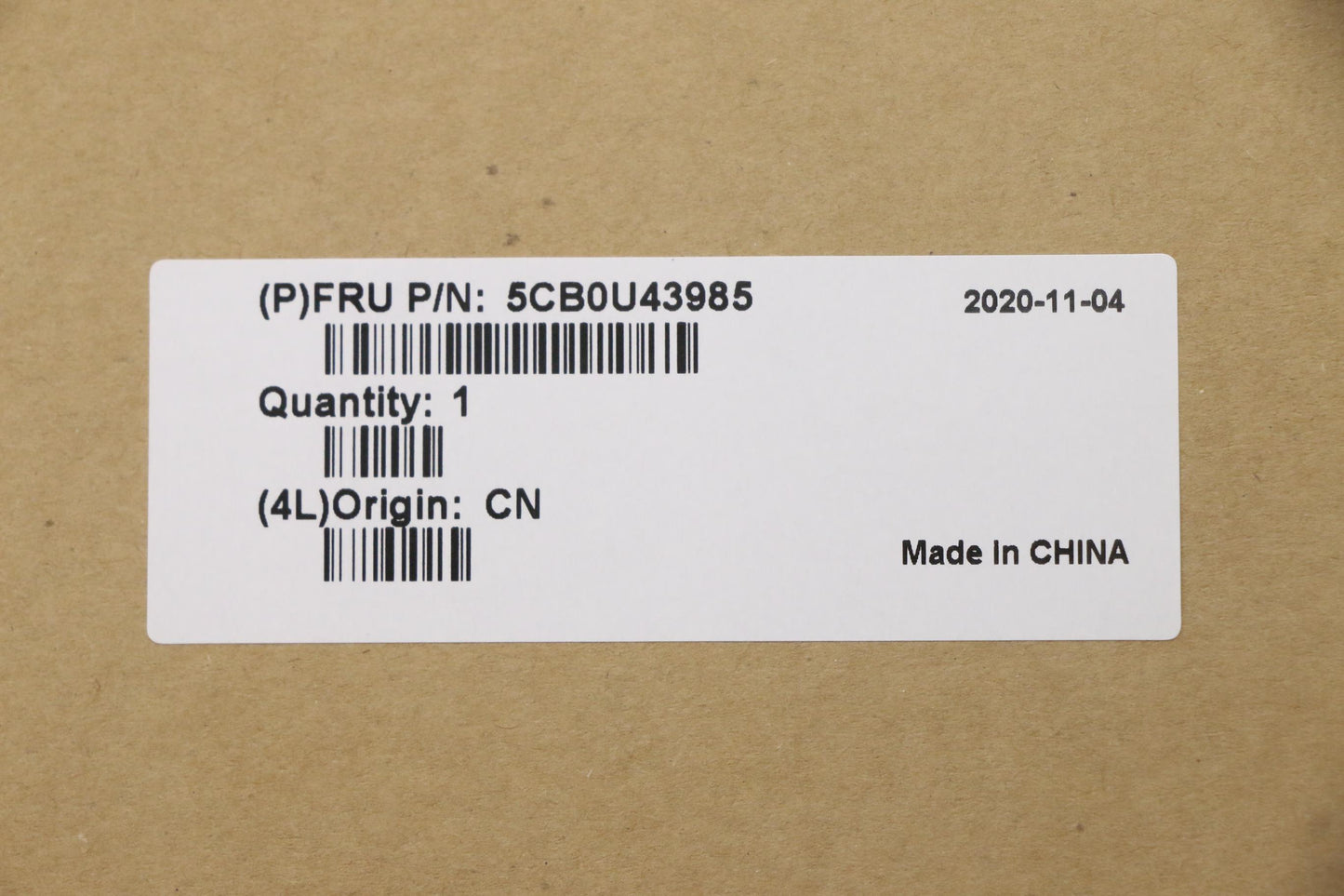 Lenovo Log Up Assy Fpr Mica-Bu - 5CB0U43985