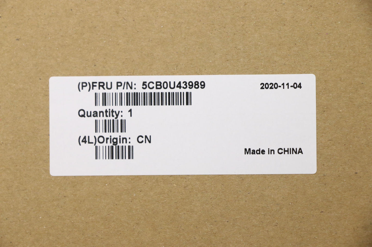 Lenovo Log Up Assy Fpr Mica-Fr - 5CB0U43989